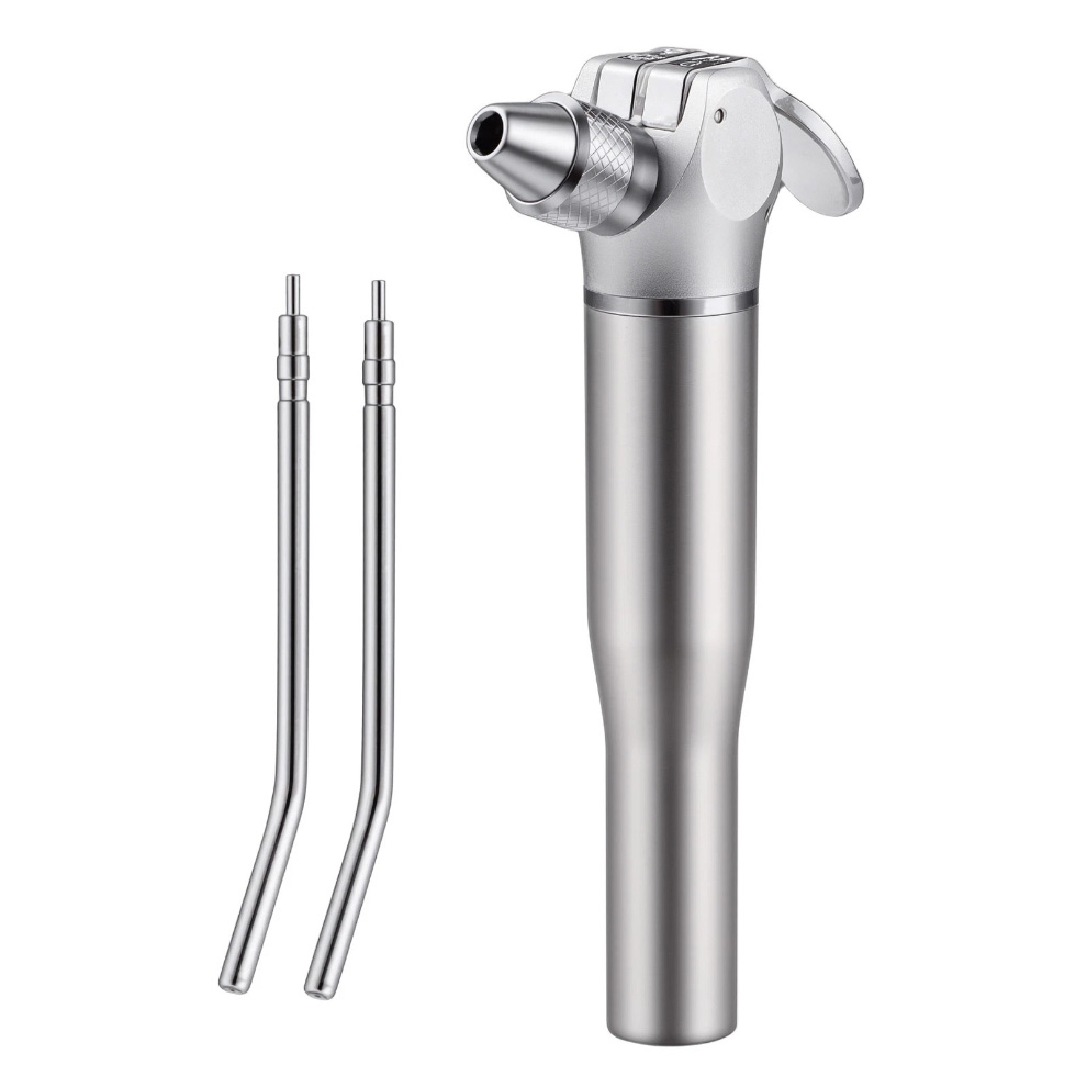 2Pcs Dental 3-Way Syringe Handpiece for Air Water Spray with 4 Nozzles
